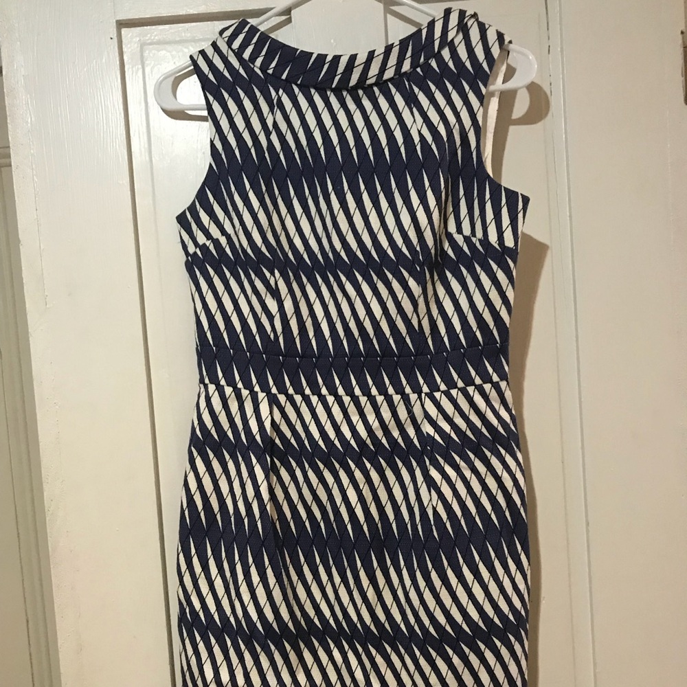 Boden shift dress pattern print 4p